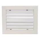 AIRZONE - Rejilla retorno lama fijo 1000x100 clip blanco