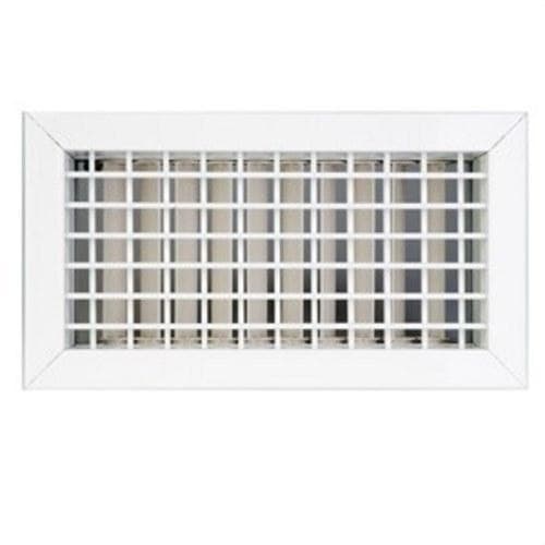 AIRZONE - Rejilla triple horizontal vertical clip 350x100mm blanco