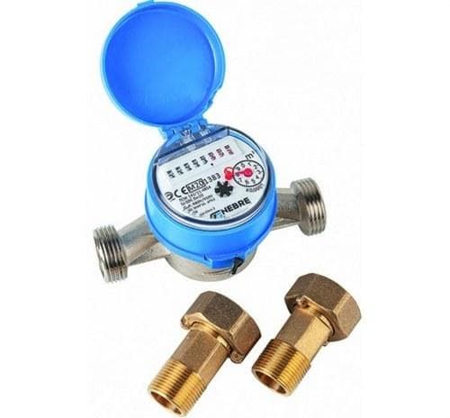 GENEBRE - CONTADOR DE AGUA CHUN.(AGF.)7/8"X3/4"