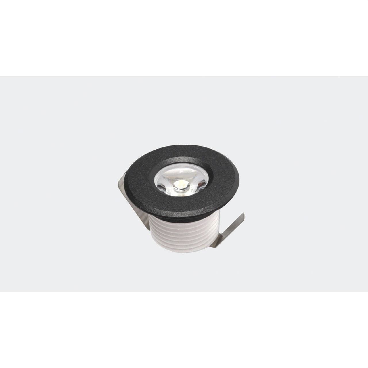 ILUTREK - Baliza Anacapri 1W 12V RGB 30° IP67 con aro negro
