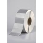 HELLERMANNTYTON - ETIQUETA TAG45-25TDK1-1221 PLATA (1000U)