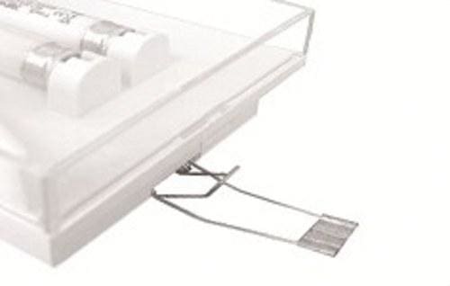 LUZNOR - Kit semi empotrar luminaria emergencia GLASS pared/techo