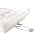LUZNOR - Kit semi empotrar luminaria emergencia GLASS pared/techo