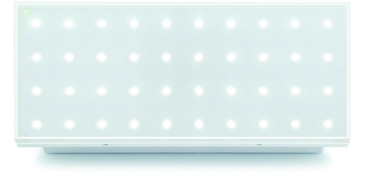 LUZNOR - Luminaria emergencia TABLED 118lm 1h difusor opal fuerte blanco