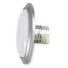 LUZNOR - Baliza centralizado 1h IP42 difusor opal cromo mate