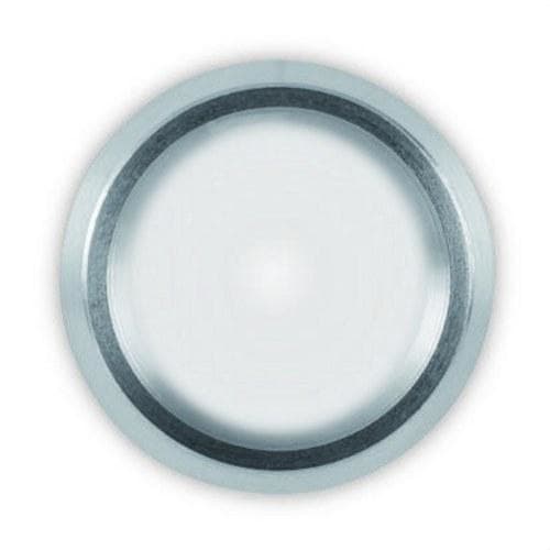 LUZNOR - Piloto centralizado inoxidable 1h IP67 difusor opal blanco