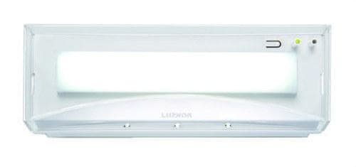 LUZNOR - Luminaria emergencia serie G led 118lm 1h difusor suave blanco