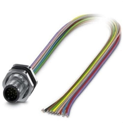 PHOENIX CONTACT - Conector enchufable SACC-DSI-M12MS-8P-M16XL/0,5