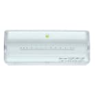 LUZNOR - Luminaria emergencia BASIC LED LL-100B-T difusor transparente