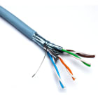 EXCEL - EXCEL CAT6A F/FTP CABLE LSOH 500M ICE BLUE B2CA