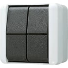 JUNG - INT.DBL.10AX 250V CX.AUT.CBL.HTA 2,5 MM2