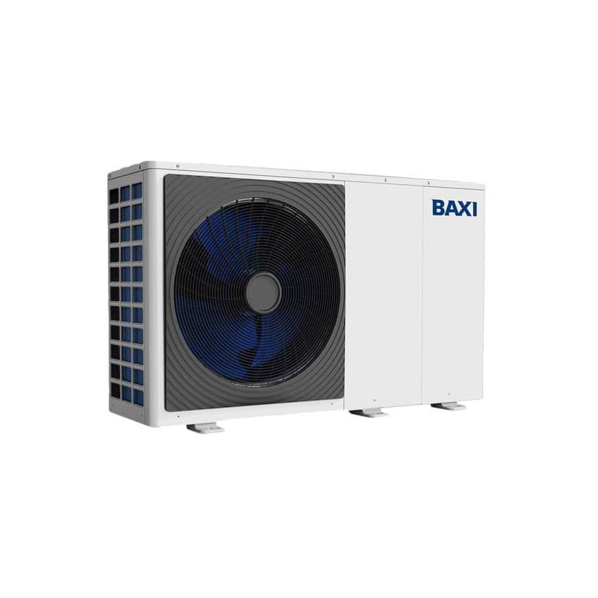 BAXI - Bomba de calor monofásica PLATINUM BC PLUS MONOBLOC-2 10 MR con mando