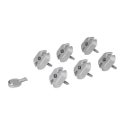 LEGRAND - Bolsa 6 tapas con llave para bases Schuko