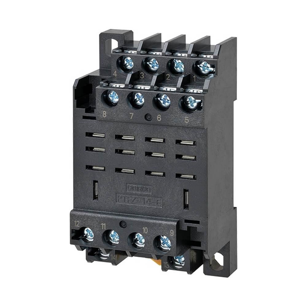 OMRON - PTFZ-14-E  BASE LY CON 14 PINES CARRIL DIN