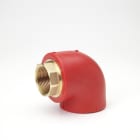 NIRON - Codo 90° rosca H diámetro 63x1.1/2" NIRON RED soldar socket