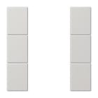 JUNG - JUEGO TECLAS F50 KNX 3 FASES LS GCL.