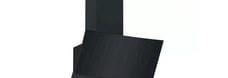BALAY - Campana decorativa pared serie Cristal 3BC565GN 60cm diseño inclinado cristal negro clase energética C