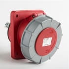 IDE - Base empotrar inclinada IP67 3 polos + tierra 500V 63A 7h de color negro
