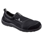 DELTA PLUS - Zapato miami poliester algodón monofásico densidad negro talla 44