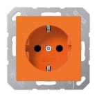 JUNG - BASE ENCHUFE SCHUKO NARANJA