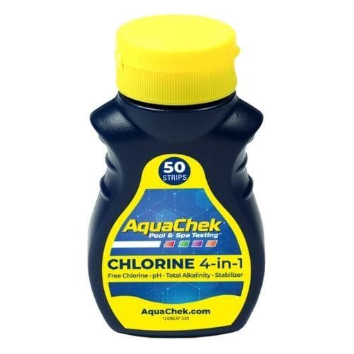 ASTRALPOOL - Tiras analíticas 4 parámetros AQUACHECK (CL libre, CIAN AC, PK, ALK TOT)