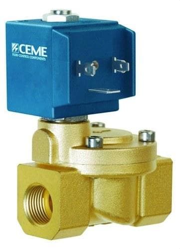POTERMIC - Electroválvula CEME Serie 86 3/8" diámetro 10 24V CA NBR