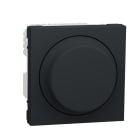 Schneider Electric - Regulador de intensidad de giro universal NU351454 LED antracita