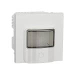 Schneider Electric - Sensor de movimiento con LED pulsador universal blanco