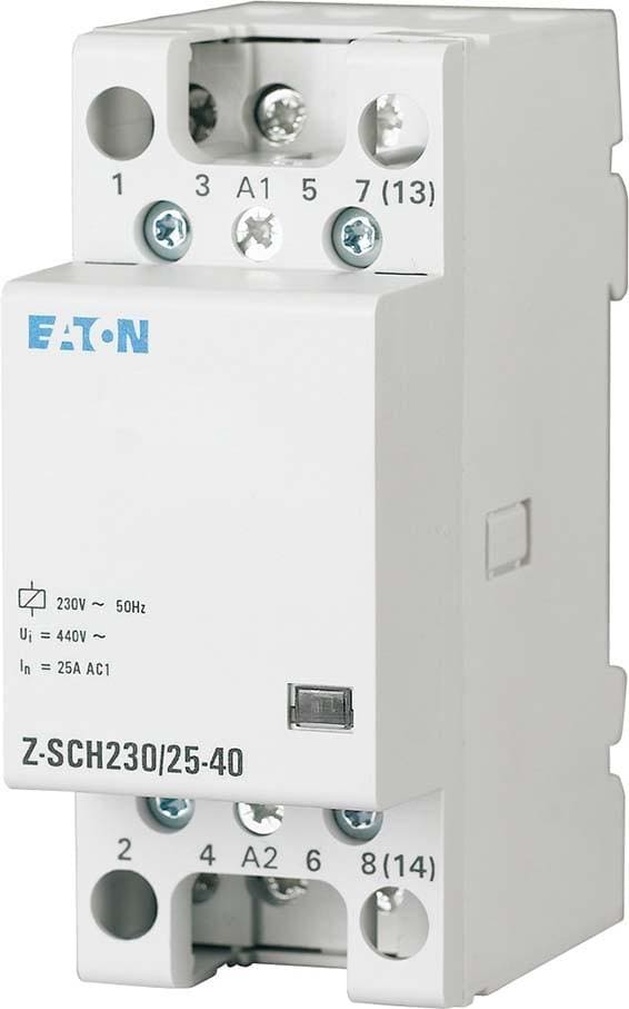 MOELLER - CONTACTOR MODULAR, (4NA), 25A(AC1) Z-SCH230/25-40