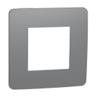 Schneider Electric - Marco 1 elemento STUDIO gris blanco