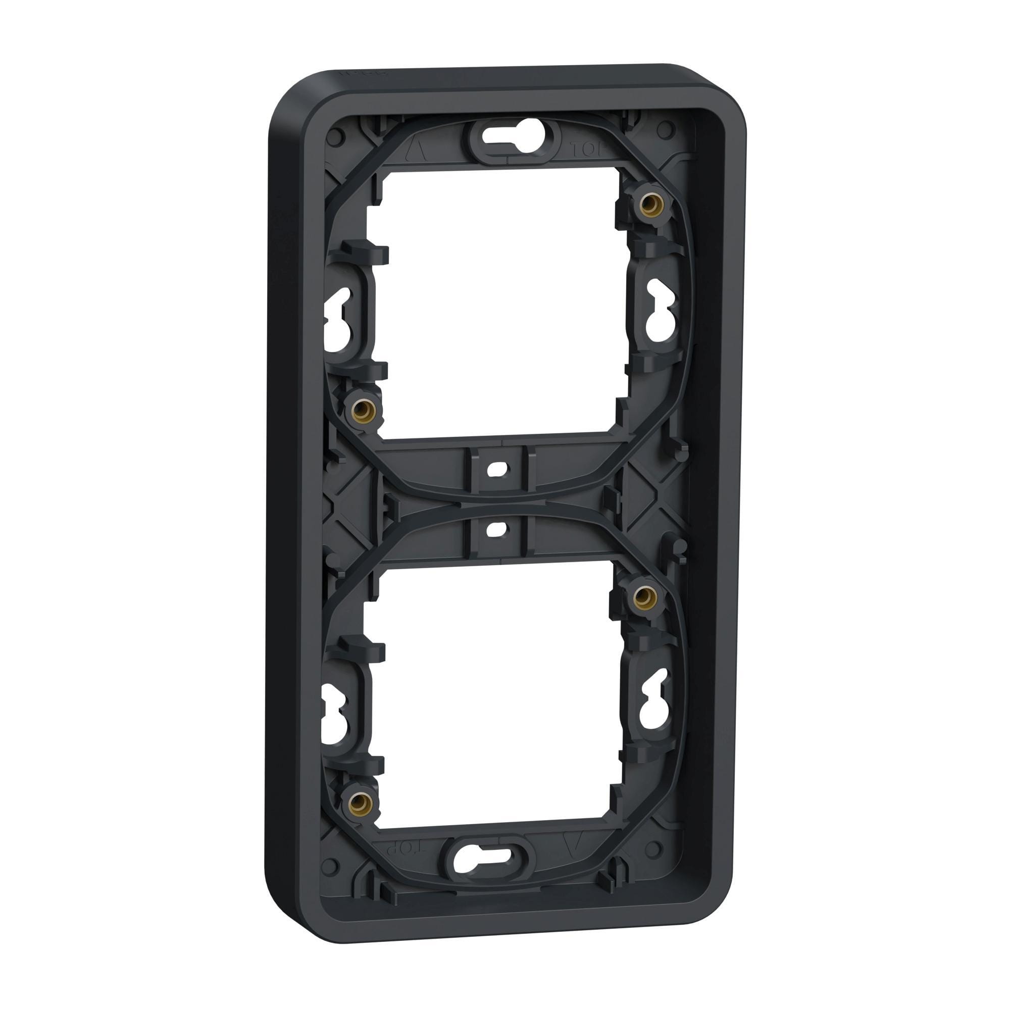 Schneider Electric - Marco vertical 2 elementos Mureva IP55 gris