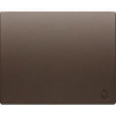 BJC - Tecla pulsador timbre serie Iris en chocolate
