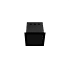 NEXIA - Downlight multisistema KARDAN 170x170mm negro