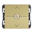 SIMON - Interruptor de persianas SIMON 270 con 3 posiciones bronce