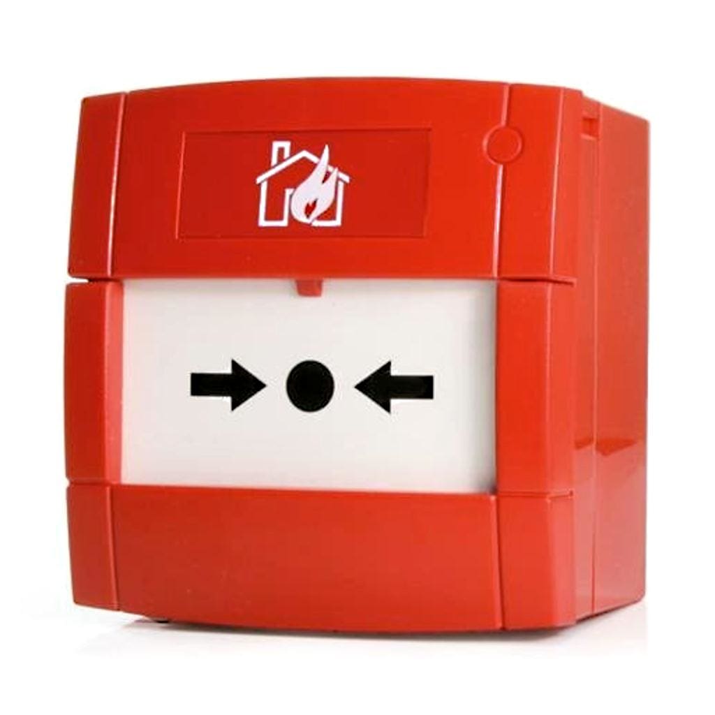 HONEYWELL - PULSADOR INCENDIO CONVENCIONAL REARMABLE ROJO