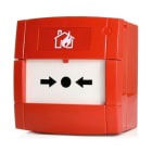 HONEYWELL - PULSADOR INCENDIO CONVENCIONAL REARMABLE ROJO