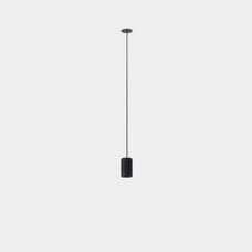 LEDS-C4 - Luminaria colgante Iris Trimless 5.7W 3000K aro CRI 90 negro IP20 417lm ON-OFF