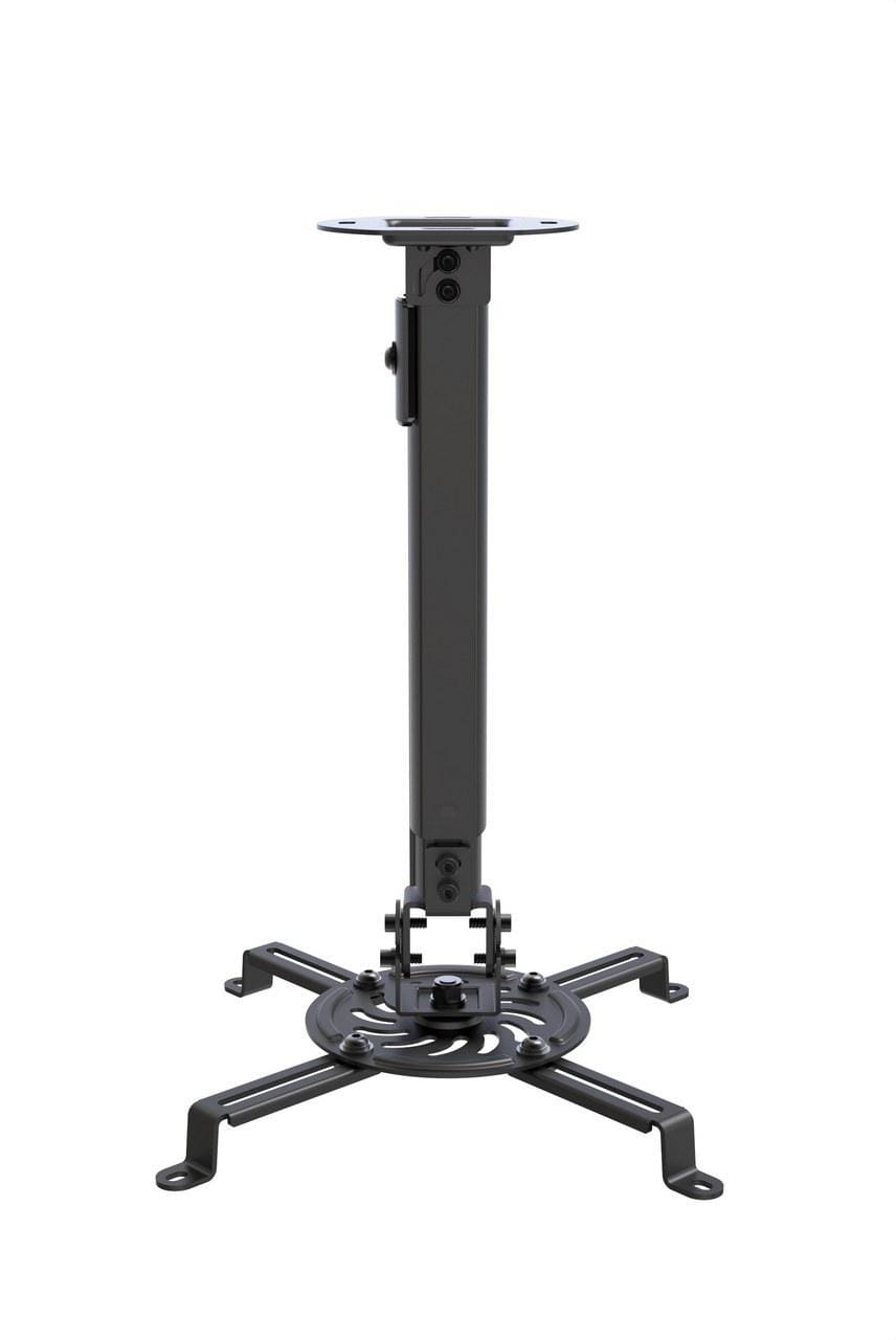 FONESTAR - Soporte orientable y extensible de techo para proyectores negro