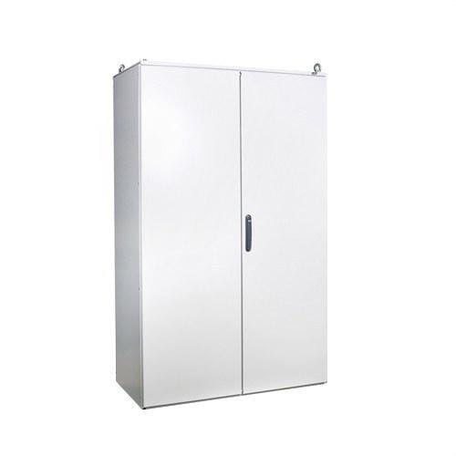 IDE - Armario puerta opaca doble 2000x1600x600mm Argenta Plus sin placa de montaje acero laminado enlazable IP55