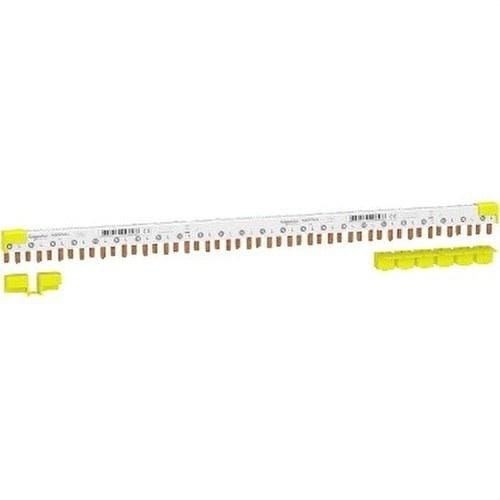 Schneider Electric - Barra colectora de peine ACTI9 IC40 1PN 24 módulos 18mm
