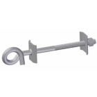 NILED - Soporte de gancho SG diámetro 16x180mm galvanizado