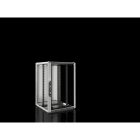 RITTAL - Rack VX/IT estándar puerta transparente IP55 800x1200x800mm RAL 7035 para redes / servidores con guías perfil de 19"
