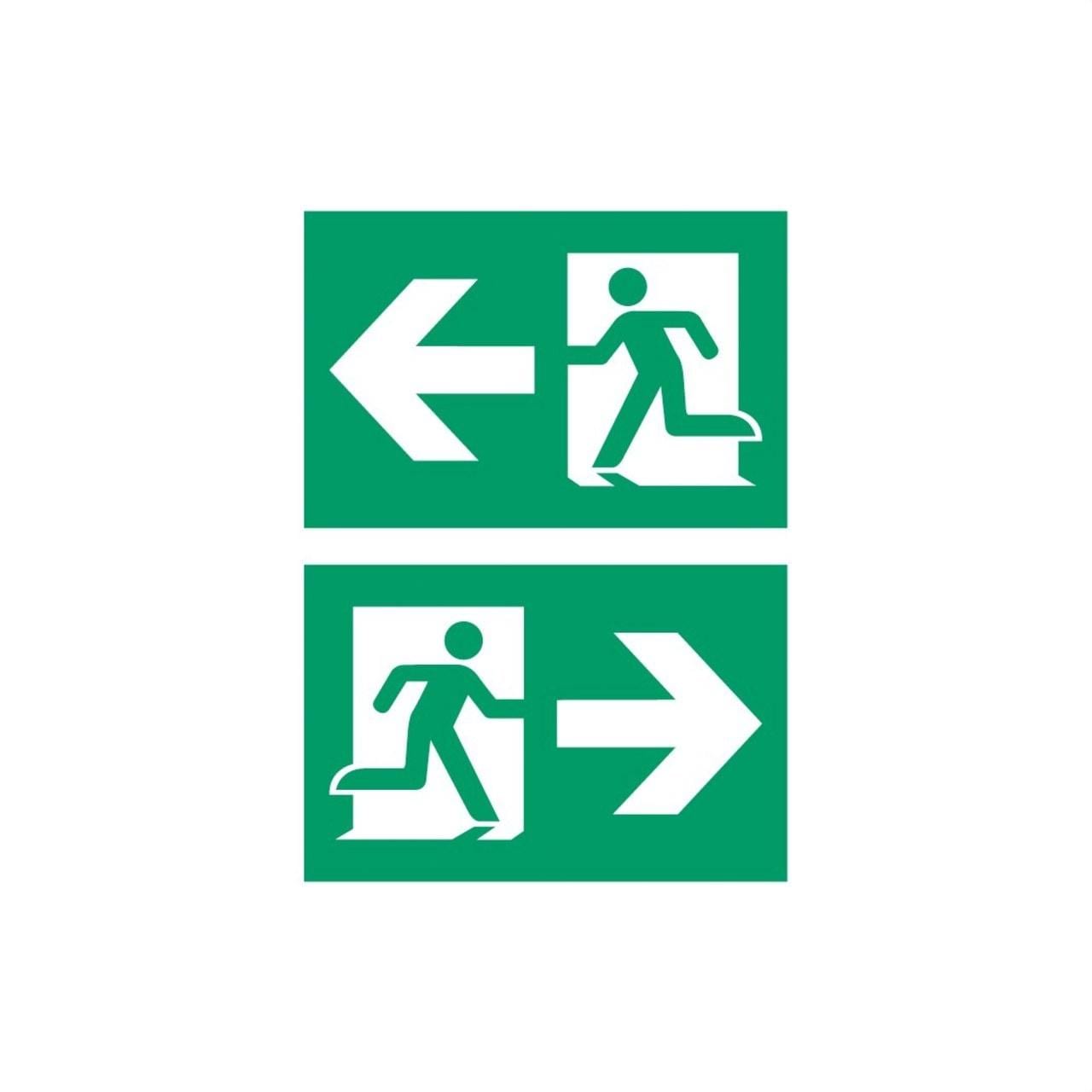 NORMALUX - Rótulo doble correr ambos lados PV-A