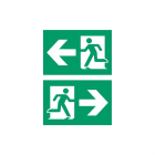 NORMALUX - Rótulo doble correr ambos lados PV-A