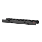 APC by Schneider Electric - HORIZONTAL CABLE MANAGER, 1U X 4"" DEEP