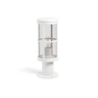 DOPO - Baliza LUG IP54 E27 18W (h350mm) difusor fume blanco
