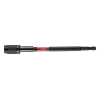 MILWAUKEE - PROLONGADOR CON BLOQUEO E INSERCIÓN 1/4" HEX 152MM