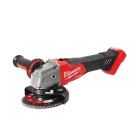 MILWAUKEE - AMOLADORA ANGULAR M18 FUEL¿, DIÁMETRO DEL DISCO 115MM, 8500RPM, AVS, FIXTEC¿, PROTECCIÓN ANTI-KICKBACK, INTERRUPTOR DE BOTÓN CON BLOQUEO. IN