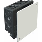 OBO BETTERMANN - Caja empotrar derivación UV100K 100x100x45 blanco