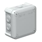 OBO BETTERMANN - Caja derivación T60 114x114x57 cono entrada polipropileno libre de halógenos gris